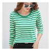 Navava Simple STripe Round Neck Long Sleeve T shirT nT1428