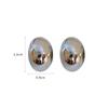 Gold Plating Beanie Stud Earrings Female Wedding Party Jewelry Accessories For Women Gifts