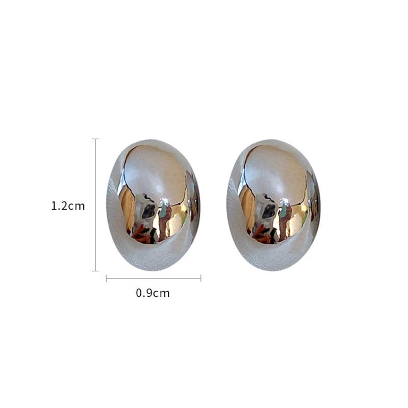 Gold Plating Beanie Stud Earrings Female Wedding Party Jewelry Accessories For Women Gifts