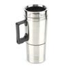 Car Electric Kettle Coffee Tea Water Heating Cup 12V 350ML+150ML