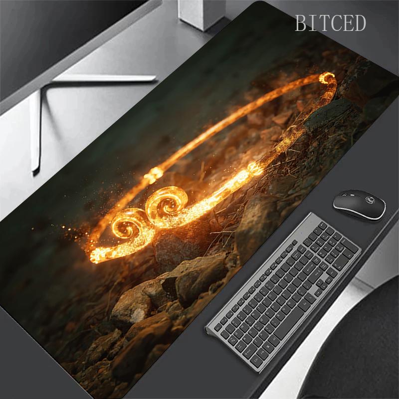 New Game Black Myth WuKong Game Mousepad Office Xxl Large Teclado Big Mouse Pad Computer Game Keyboard Rubber Anti-Slip Mice Mat