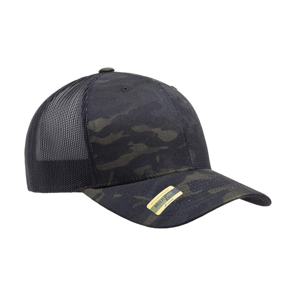 Flexfit Camo Mesh Trucker Cap