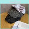 Retro Uk Patterned Beret Cap For Men And Women With Breathable Sunshade Cotton Summer Wear