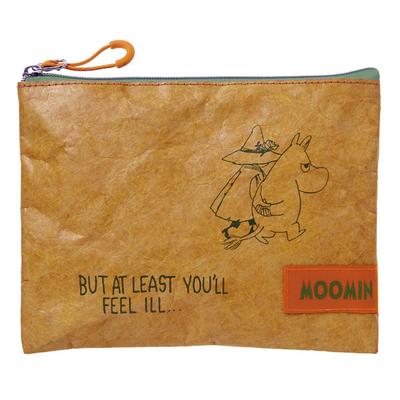 Gakken Staful Moomin F21803 Pouch, Outdoor, Beige,