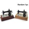 Dollhouse miniatures 1/12 Mini Exquisite Alloy Mini Sewing Machine Mini Alloy Sewing Machine 1:12 Scale Dollhouse DIY Decoration