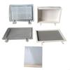 Flexible Silicone Resin Mold For Handmade Storage Boxes And Art Decorations Silicone Mold For Tv Box Decoration