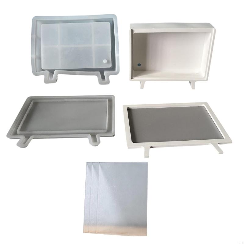 Flexible Silicone Resin Mold For Handmade Storage Boxes And Art Decorations Silicone Mold For Tv Box Decoration
