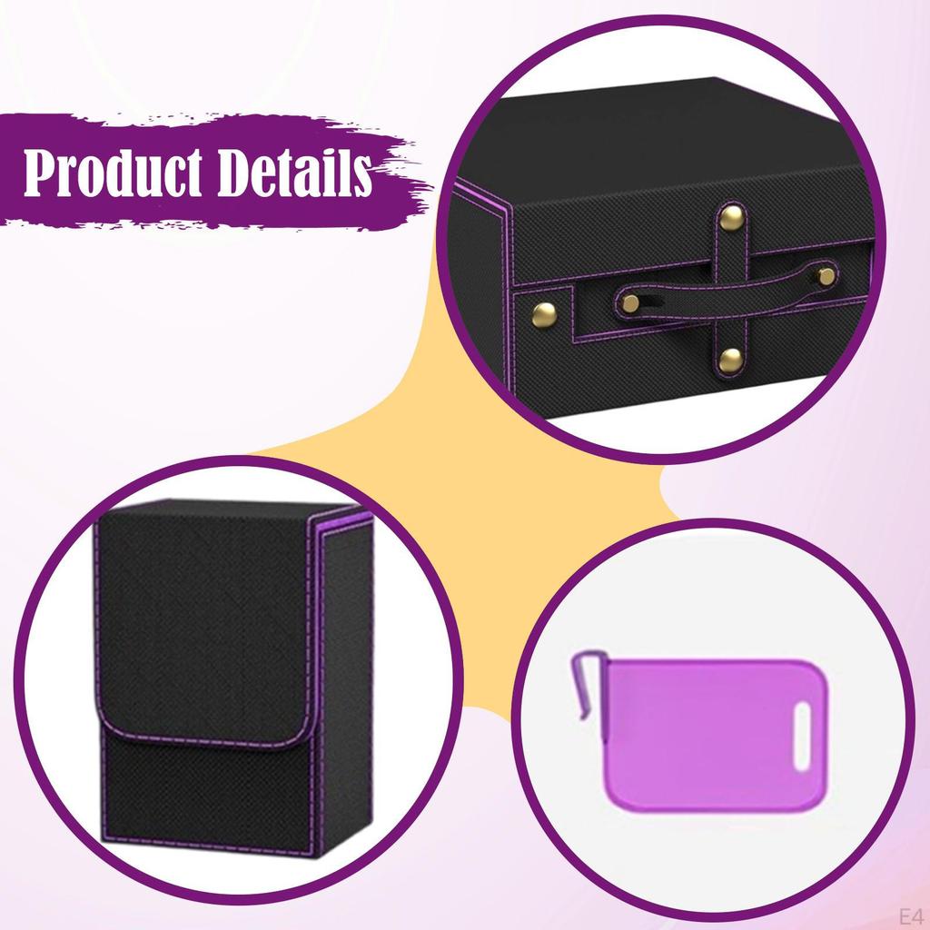 Card Storage Box Gathering Deck Organizer Holder for Baseball Cards