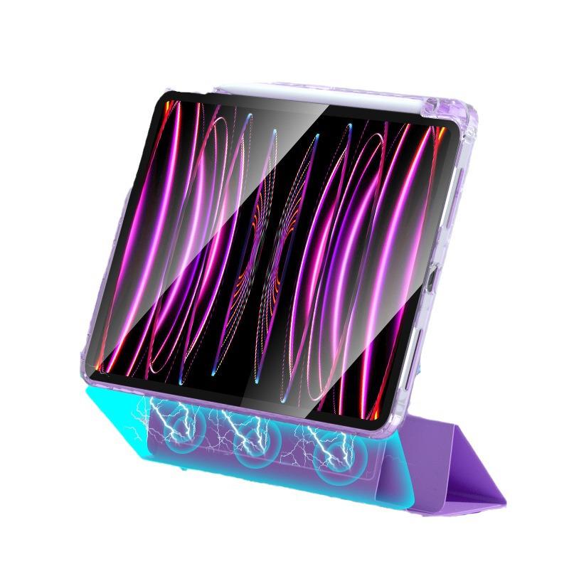 Průhledné ochranné pouzdro s otvorem pro pero pro Huawei Matepad 11.5S TGY - skládací design do tvaru Y