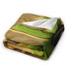Gentleman Frog Blankets  Super Warm Funny Plush Throw Blanket For Girls Boys Home Decor Flannel Bedspread Bed Cover