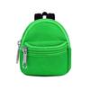 Mini Backpack Coin Purse, Scratch Resistant Zippered Compartment Keychain Bag, Waterproof Oxford Cloth Earphone Case