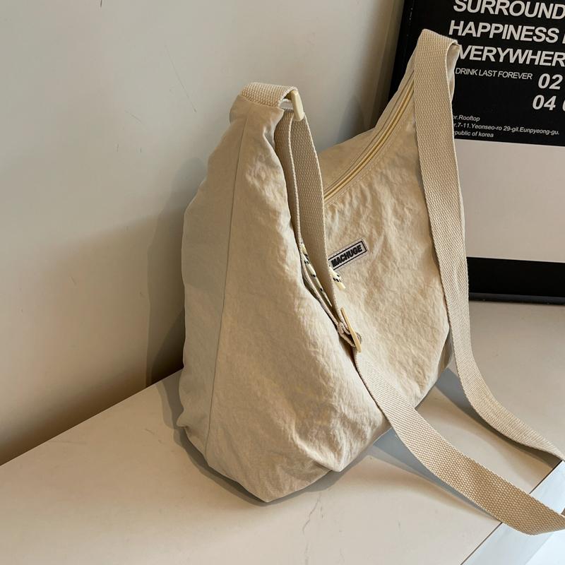 Casual Nylon Hobos Crossbody Bag for Women Designer Shoulder Bags Large Capacity Tote Lady Travel Shopper Bag Female Purses 2025