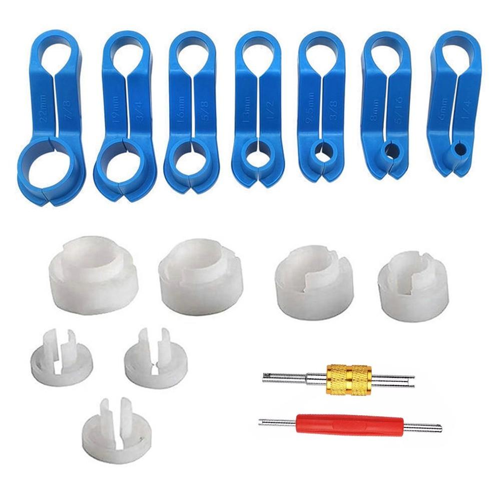 Automotive Fuel Hose Removal Tool Kit Comprehensive Set with Multiple Sizes