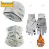 Thermal Fleece Winter Hat, Scarf & Gloves 3-Piece Set