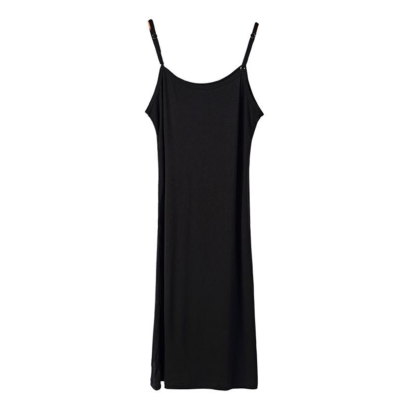 Women's Modal Anti-Transparent Slip Dress - Thin Base Body Shaping Camisole Lining
