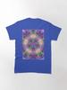 Pentangle Pastel Shades Multicolored Kaleidoscope Pentangle Pattern 10 Classic T-Shirt