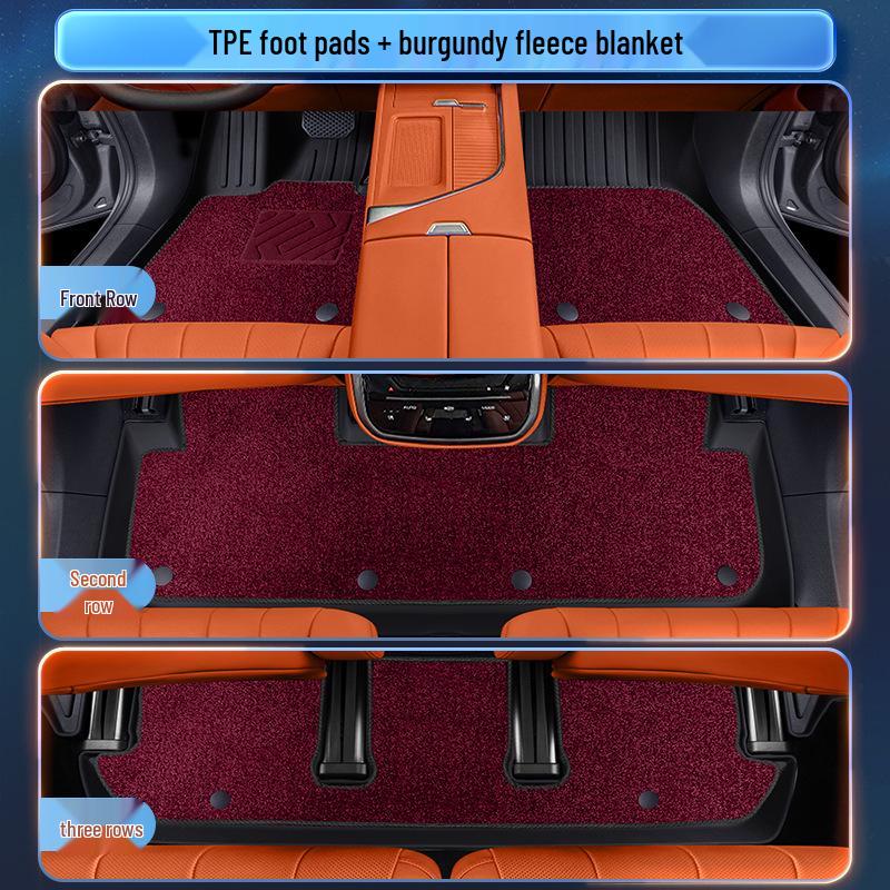 WEY Blue Mountain TPE25 Floor Mats - New Model Car Interior Carpet Accessories