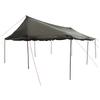 Family Tent Brown & Grey 600 x 400 x 268 cm Polyester and Steel