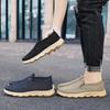 Men's Old Beijing Slip-On Cloth Shoes - Spring, Casual, Fashionable, Versatile, Low-Cut, Breathable Work Shoes