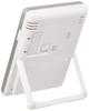 Seiko Clock Traveler Digital Alarm Clock with and Humidity White Pearl SQ699W SEIKO Radio-Controlled Calendar, Temperature, Display,