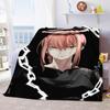 Makima Kawaii Girl Chainsaw Man Überwurfdecke Anime Schlafzimmer Sofabezug dünne Decke Halloween Weihnachtsgeschenk Home Room Decor