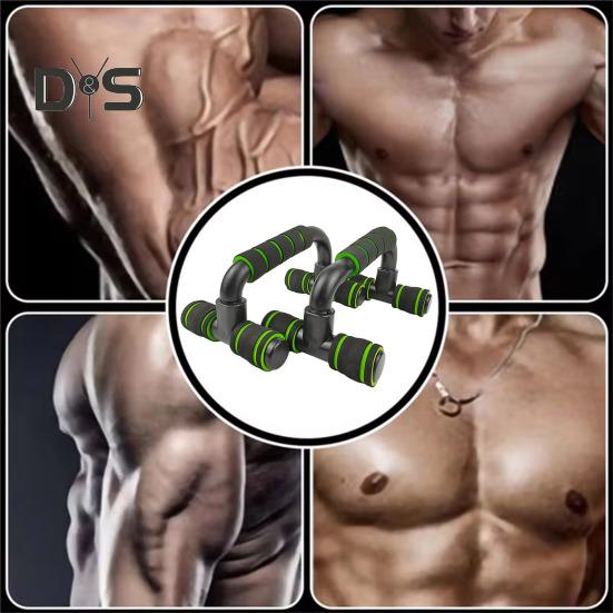 2Pcs/Set Push-up Stand Non-Slip Rubber Feet Portable Balanced Strength Push-up Stand Indoor Fitness Equipment