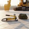 Manual Hydraulic Pump Heavy Duty Hand Leak Resistant Industrial