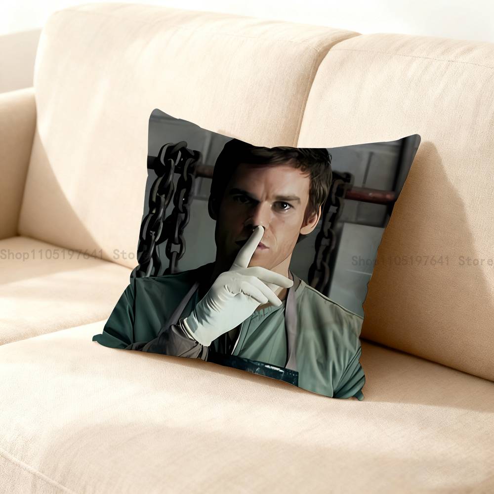 D-Dexter Morgan Kissenbezug Kissenhülle Heimdeko Geburtstagsgeschenk Kissenhülle