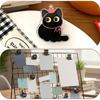 8 PCS Cute Chip Clips, Food Bag Clips, Black Cat Shaped Chip Clip, Acrylic Kitchen Snacks Clip for Airtight Seal Food Storage, Paper Storage
