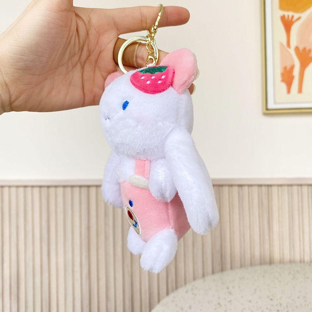 Keyring Keychain Bunny Plush Keychain Plush Keyring Bunny Plush Doll ...