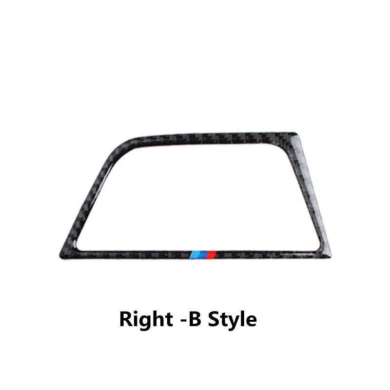 Auto Luftauslass Links/Rechts Lüftungsgitter Rahmen Echte Kohlefaser Dekorative Aufkleber Autostyling Für BMW 3er F30 GT F34