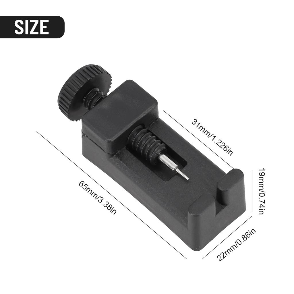 Klockarmband Strap Länkstiftborttagare Reparationsverktyg Justerare Bandlänköppnare Fjäderstångssats För Klockmakare Handreparationsverktyg Delar