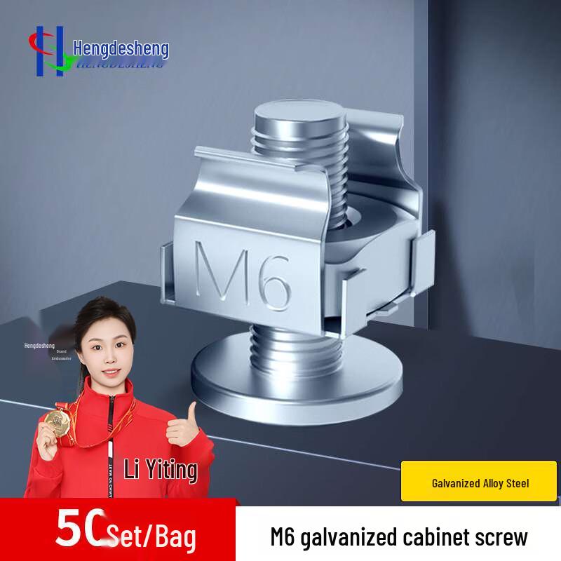 M6 Server Cabinet Screw and Nut Set