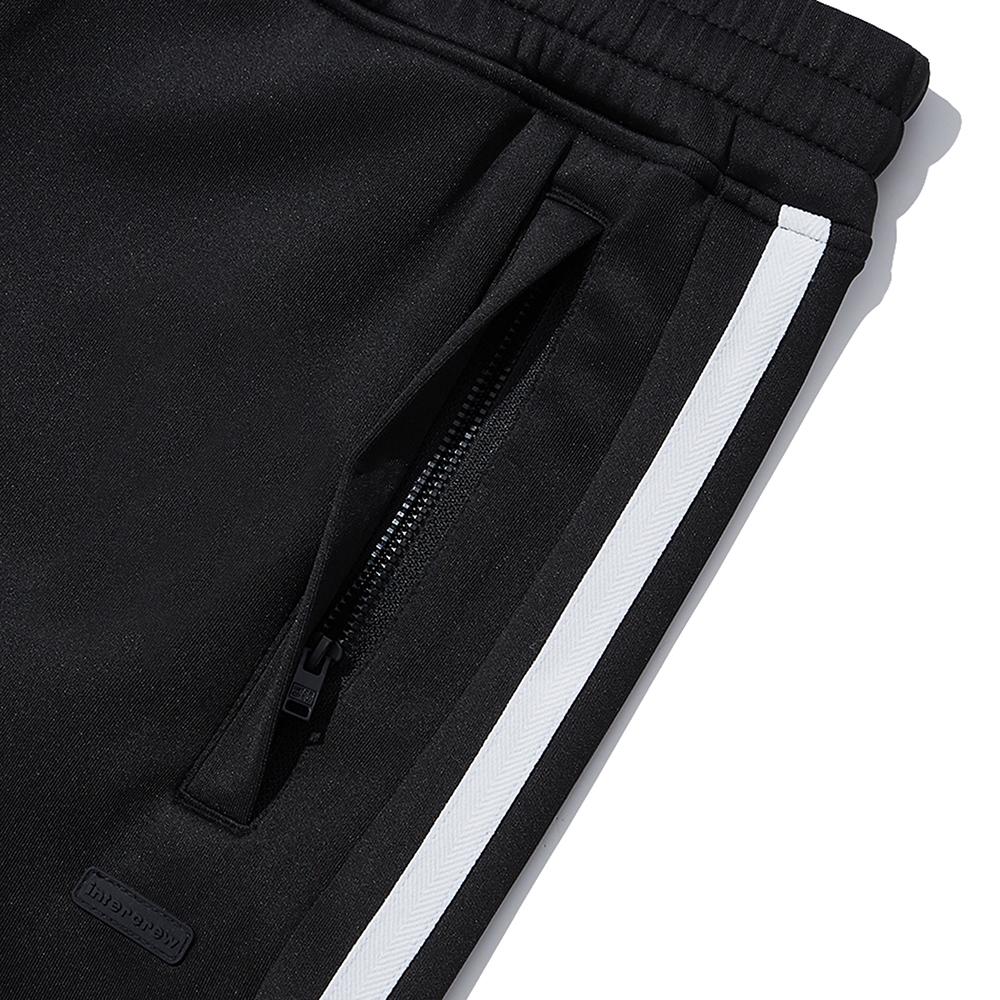 INTERCREW Double-Stripe Straight Pants Black Itz1Rl01Abk