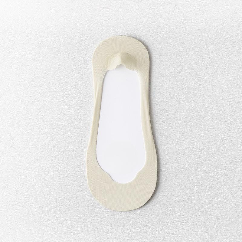 

Женские летние ультратонкие носки-сетка с полыми отверстиями, дышащие, невидимые, силиконовые, нескользящие 1 pair