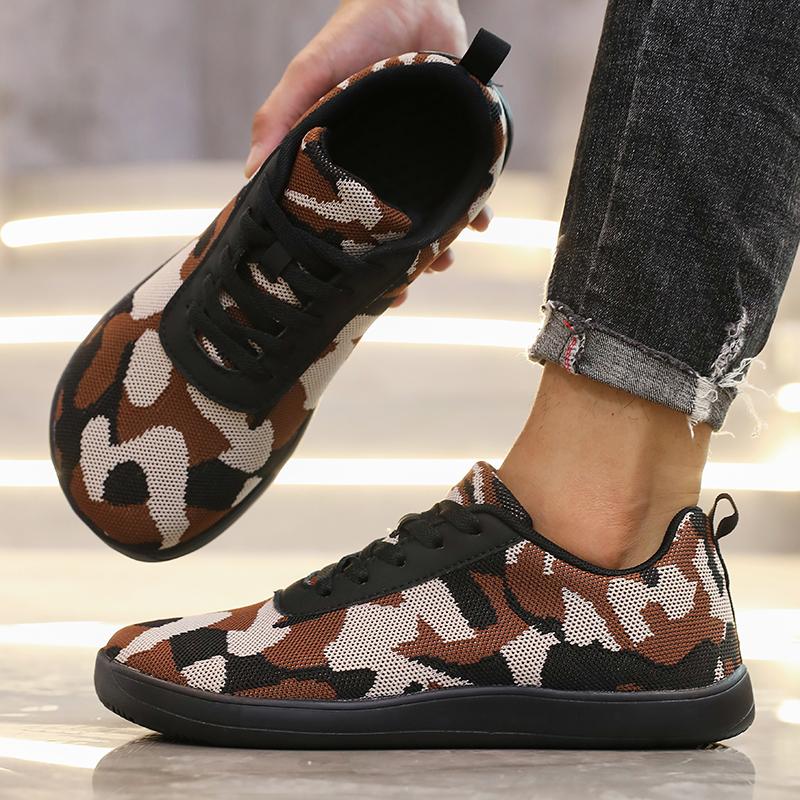 

2025 New Men s Sports Shoes with Rubber Soles Suitable for Jogging, Hiking and Casual Wear Chaussures Femme 2025 Running Shoes 36 коричневый