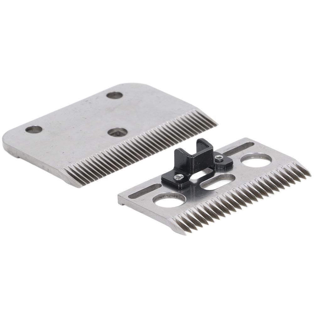2pcs 35 Teeth Horse Clipper Blades Livestock Hair Trimmer Blades For Livestock Clipping