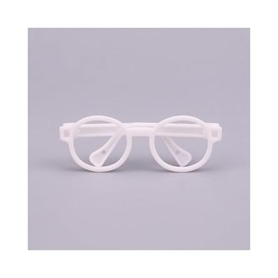 Labubu Barbie Miniature Glasses Accessories for Plush Toys 10-20cm Dollhouse Decor White