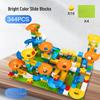 Large Particle Versatile Track Blocks Compatible with LEGO for Children Aged 3-6