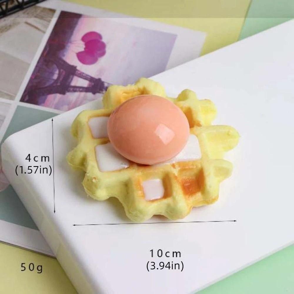 Hand Relax Simulation Bread Squeeze Toy Food Shape Sensory Fidget Toy Kids Adults