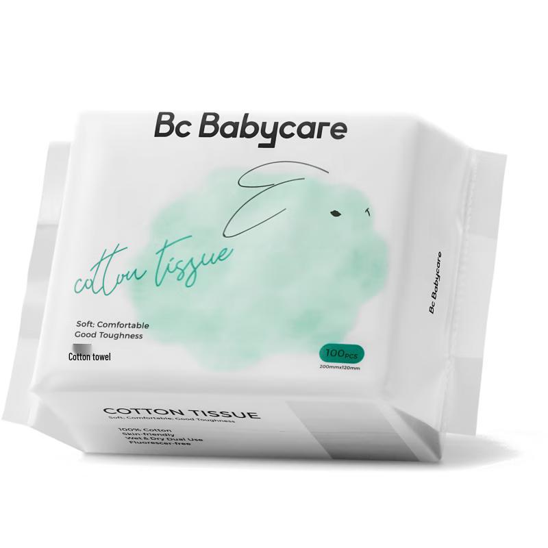 

Babycare Rabbit 100% Cotton Soft Disposable Baby Face Towels