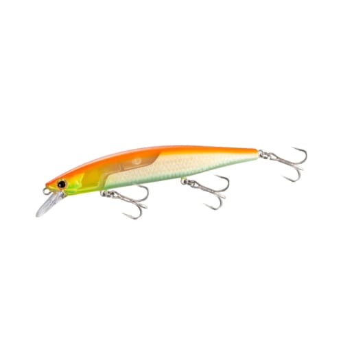 

SHIMANO Bass Lure Minnow Scorpion World Jerk 115F Flash Boost ZR-M11V 002 N Orange Chart