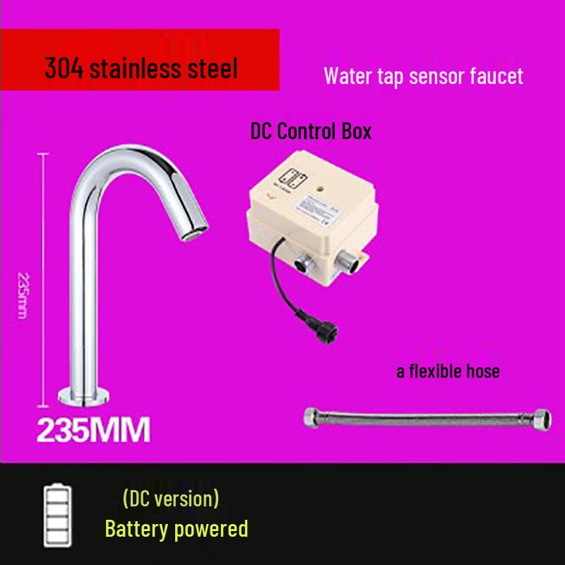 TLXT Automatic Sensor Cold Water Basin Faucet