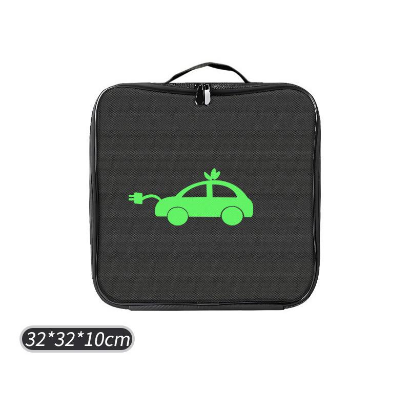 Electric Vehicle Charging Units Organizer Waterproof Storage Bag with Handle for Car Trunk Accessories