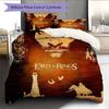 Classic Movies  Pattern Bedding Quilt Set Quilt Cover Pillowcase Home Decoration Birthday Gift (1 * Duvet Cover + 2 * Pillowcase, Without Core)