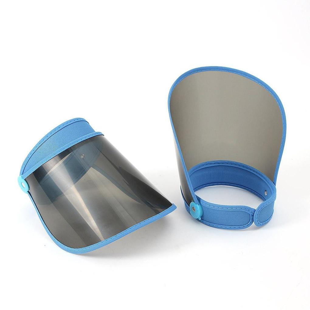 UV Protection Sun Cap 2-piece Set (blue) Sun Visor Hat