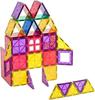 Set De Tuiles Magnétiques Playmags - 60 Pièces Avec ABC - Jouet Éducatif STEM - Blocs De Construction Aimantés Pour Enfants
