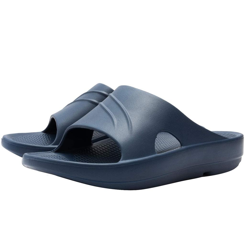 Foot Arch Thick cm [KUROO] Slippers, Sandals, Release, Support, Sole, Unisex, Navy, 26.0~27.5