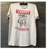 The Cramps rockmusikband vintage retro kortärmad vit t-shirt VK01957 Unisex T-shirt