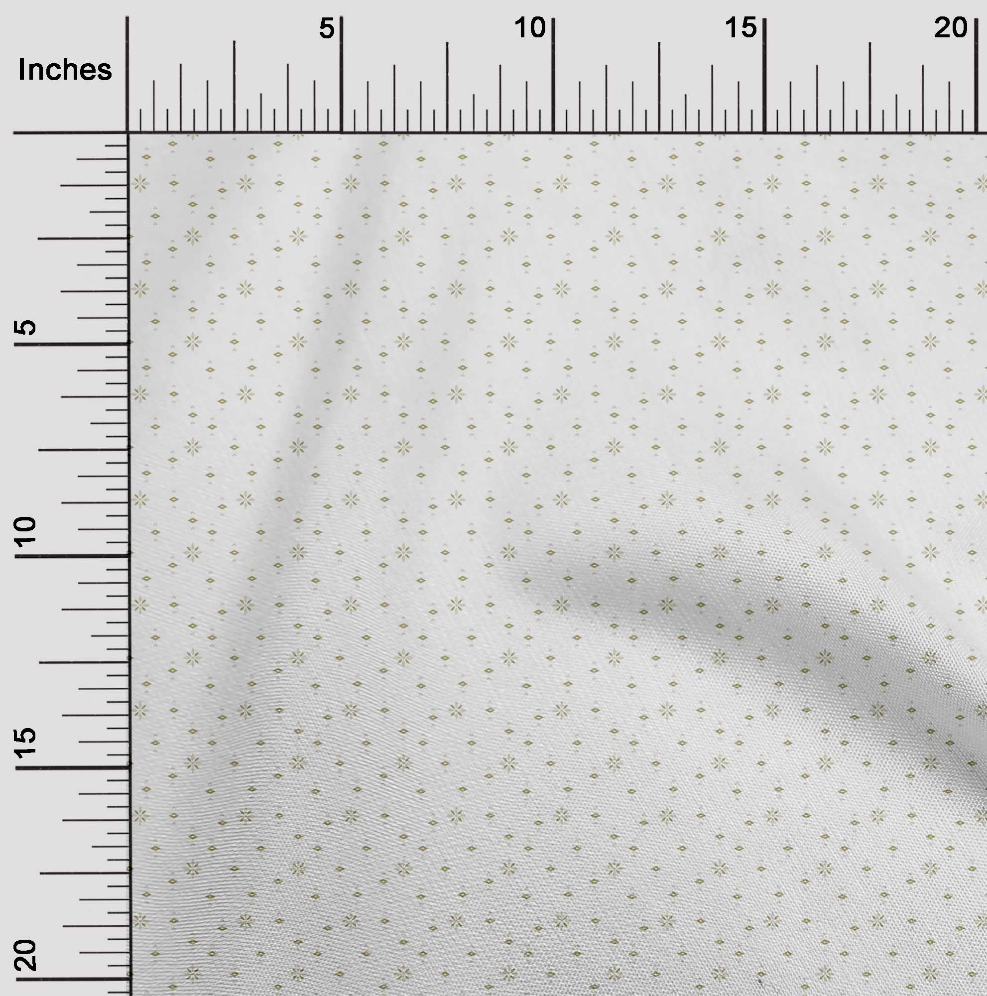 

oneOone Cotton Flex Crimson Red Fabric Diamond & Artistic Floral Small DIY Clothing Quilting Fabric Print Fabric by Yard 40 Inch 42 Inch Wide - Viscose Chiffon оливковий колір